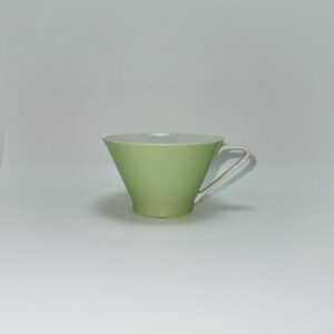 Lilienporzellan Kaffeetasse grün