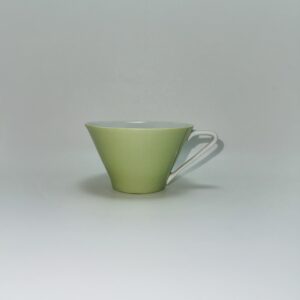 Lilienporzellan Kaffeetasse grün