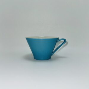 Lilienporzellan Kaffeetasse blau