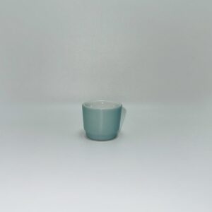 Lilienporzellan Eierbecher grau