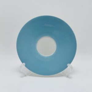 Lilienporzellan Untertasse blau