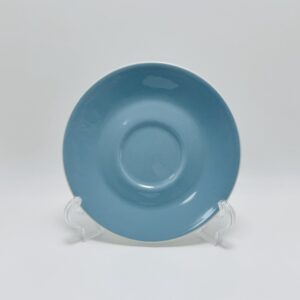 Lilienporzellan Untertasse blau