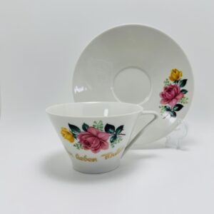 Lilienporzellan Kaffeetasse-Set (Cup Form)